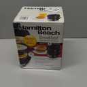 Hamilton Beach Breakfast Sandwich Maker with Egg Cooker Ring, Customize Ingredients, Perfect for English Muffins, Croissants, Mini Waffles, Perfect White Elephant Gifts, Black (25477) (Single)