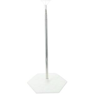 ORFOFE 1pcs Lightweight Balloon Stand Kit with Telescopic Rod Base for Party Decorations Weddings Birthdays Anniversaries and Reusable Balloon Holder for Creating,2 pcs