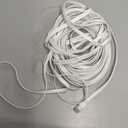 Amazon Basics RJ45 Cat 7 Ethernet Patch Cable, Flat, 600MHz, Snagless, Includes 20 Nails, 50 Foot, White