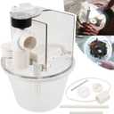 R211100 Vac-Mate Pool Cleaner Dispenser Box  Multi-Function Vacuum Skimmer Attachment  Includes Basket, Pressure Gauge & Easy Install Kit