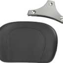 Chrome Sissy Bar Passenger Backrest Pad fits for Harley Davidson HD Touring Model 1997-2026(P/N 52300324, 52627-09, 54247-09, 52933-97b,52805-97B,52723-06,5230057,52300258)