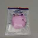 Case for Beats Fit Pro Cover, VISOOM Soft Case for Apple Beats Fit Pro 2021 Silicone Protective Beats Pro Case Shockproof Beat Pro Fit Case Logo Visible Beats Earbud Case Cover with Keychain (Purple)