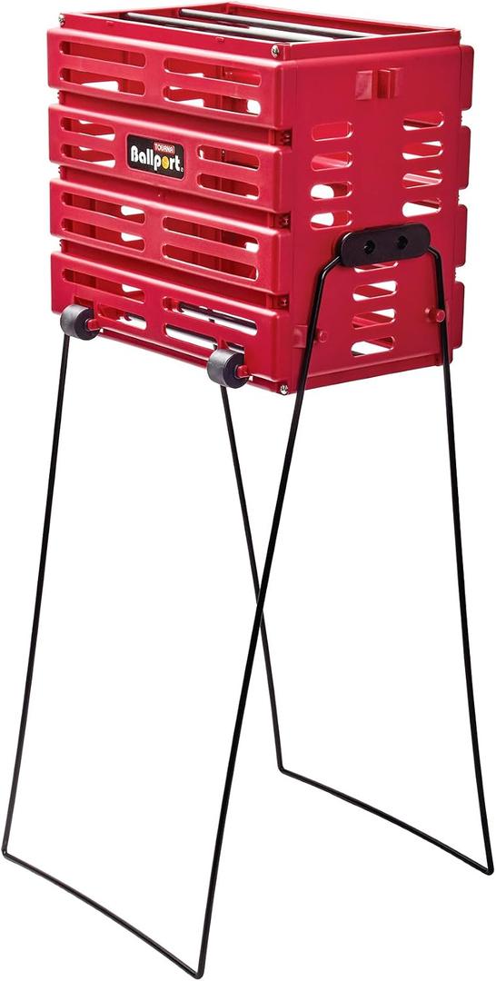 Tourna Ballport Deluxe Tennis Ball Hopper with Wheels