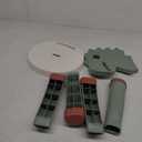 Toddler Chair,Plastic Kids Dino Chair,Sturdy Durable and Lightweight Toddler's Activity Chairs,Anti-Slip Ergonomic Design Kids Step Stool,Indoor or Outdoor Use for Boys Girls Aged 1+ (Green)