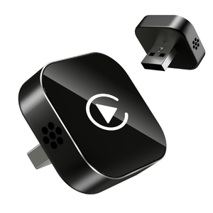 2026 Upgraded Wireless Carplay Adapter, Convert Wired to Wireless for CarPlay＆Android Auto, Car Play Adapter for iPhone Mini Small Size, USB/TypeC Plug and Play with iOS Android 10+