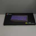 Wireless Keyboard with 7 Colored Backlits, Wrist Rest, Phone Holder, Rechargeable Ergonomic Computer Keyboard with Silent Keys, Full Size Lighted Keyboard for Windows, MacBook, PC, Laptop (Black)