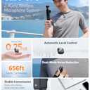 Godox Cube-OP3 Wireless Microphone Kit1 for DJI Pocket 3, Ultra-Lightweight Design, 200m(656ft.) Transmission Range, 48KHz 24Bit, Noise Cancellation, 10H Battery Life for Vlogging and Content Creation