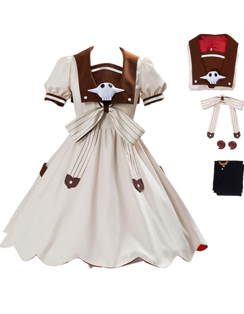 Hanako Kun Cosplay Costume With Hat Yashiro Cosplay Costume Dress Halloween Cosplay With Wig, Size L