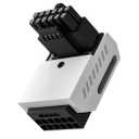 1PCS 600W 12+4Pin Pcie 5.0 Adapter 90 Degree Right Angle 16Pin 12V WR GPU Connector for 1PCS RTX 3090Ti 4070Ti 4080