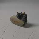 Guichifun Dragon Statue Farmhouse Kitchen Decor - Cute Resin Indoor Dragon Figurines with Love Word Statues for Home Decor 3.25 X 1 X 2.25 Inch