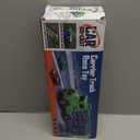 Toddler Car Truck Toys, Car Carrier Truck Toys for Kids Age 3-5 4-8, Foldable Car Track Sets with 2.8-Ft Race Track and 6 Die-Cast Race Cars, Truck Toys Gifts for 3 4 5 6 7 8+ Year Old Boys Girls(Green)