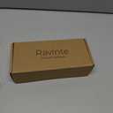 Ravinte 10 Pack 5 Pairs 1/2 inch Overlay Soft Close Hinges for Kitchen Cabinet Hinges Satin Nickel Hidden Hinges Stainless Steel Concealed Hinge Self Closing