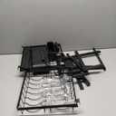 ADBIU Over The Sink Dish Drying Rack (Expandable Height and Length) Snap-On Design 2 Tier Large Dish Rack