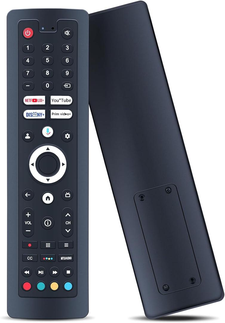 Voice Replacement Remote Control Compatible with Sylvox Deck Pro 2.0, Pool Pro 2.0, QLED 2.0 Google Outdoor TV Series