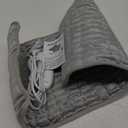 Heating Pad,Electric Heating Pads for Back,Neck,Abdomen,Moist Heating Pad for Shoulder,Knee,Arms and Legs,Dry & Moist Heat & Auto Shut Off Birthday Gifts for Women Mothers Day(Light Gray, 24''12'') (12" x 24")