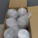 Gejoy 400 Pcs Aluminum Foil Baking Cups with Lids 5 oz Disposable Ramekins Mini Cake Pans Creme Brulee Cupcake Liners Muffin Tins Flan Mold Dessert Container for Wedding(Multicolor,Classic)