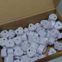 Coume 6000 Pieces Artificial Rose Petal 72 Pieces LED Tealights Candle, Romantic Decorations Special Night Rose Petal Heart Candle for Valentines Wedding Anniversary Proposal Decor(Warm White Light)