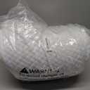 Knee Pillow for Side Sleepers, 100% Memory Foam Filling Leg Pillow for Side Sleeping, 4" Height Leg Pillow for Relieving Leg, Back, and Knee Pain Breathable & Pressure-Relieving Support - 18"x30"x4" (White)