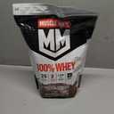 Muscle Milk 100% Whey Protein Powder, Chocolate, 5 Pound, 66 Servings, 25g Protein, 2g Sugar, Low in Fat, NSF Certified for Sport, Energizing Snack, Workout Recovery, Packaging May Vary (EXP 07/17/26)