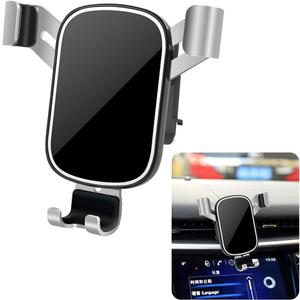 LUNQIN Car Phone Holder for Cadillac XTS 2013 2014 2015 2016 2017 2018 2019 Auto Interior Accessories Best Cell Phones Mount Cellphone Mobile Cradle Charging Navigation Bracket Air Vent Accessory