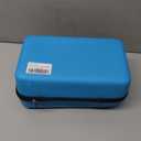 Handheld Sewing Machine Heavy Duty, with Blue Leather Storage Case and 110-Piece Sewing Kit, Mini Portable, Ideal for Adults & Beginners, Complete Set of Quick Home Clothing Repair Tools, Good Gift