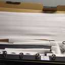 Smart Wall Mounted Towel Warmer Hardwired 93W Heated Rack with WiFi Voice Controlled, 180 Rotation, 115-145F Adjustable, 24H Timer, Modern Gray Bathroom Heated Towel Rack