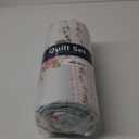 Xruibed Floral Quilt Set King Size, 3PCs Antique Rose Green Bedspread Coverlet Set, Lightweight Soft Microfiber Green Quilt Set with 2 Pillowcases for All Season (King Size 110"x90")