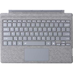 Type Cover for Microsoft Surface Pro 7+ / Pro 7/6 / 5/4 / 3, 12.3 inch, Ultra-Slim Wireless Bluetooth Tablet Keyboard with Multi Touchpad (Ash)