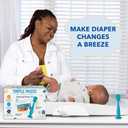 Triple Paste Diaper Rash Cream for Baby & Baby Spatula Bundle - 8 oz Zinc Oxide Ointment and Spatula Treatment, Soothe and Prevent Rash with a Pediatrician-Recommended Hypoallergenic Formula