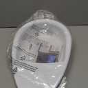 PEPE Mobility Bed Pan for Women and Men, Portable with Handle, Commode Pan for Elderly, Handicapped and Disabled, Lightweight, White