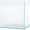 Small Nano Tall Rimless Tank, Glass Fish Tank, Betta Tank (2 Gallon 7.8x7.8x7.8inch/20x20x20cm)