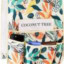 FLYILY Sofa Armrest Organizer Non-Slip Arm Chair Hanging Caddy Remote Control Holder for Magazine,Tablet, Phone, Books, Glasses(BigLeaf,13in) (35"x13")