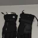 MCTi Pro Wrist Support Ski Gloves for Men, Winter Snowboard Gloves with Wrist Guard, Waterproof, 3M Thinsulate Warm, High Abrasion Resistance (Large, Black)