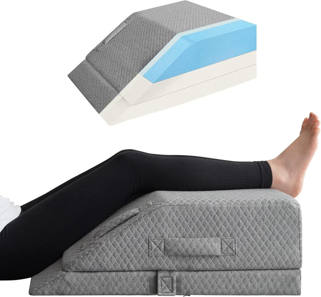 Adjustable Leg Elevation Pillows for Swelling After Surgery 28" x 20"