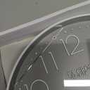 La Crosse Clock 12-Inch Paxton Silent Analog Gray Quartz Wall Clock - 404-3831-INT