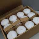 3 inch White Floating Candles, 48 Pack Unscented Floating Candle,8-9 Hours Burning Floating Candles for Centerpieces, 3 Water Candles for Cylinder Vases, Wedding, Party