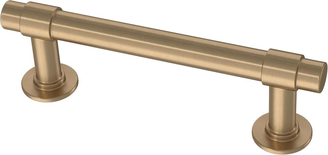 Franklin Brass Francisco (10-Pack) Cabinet Handles 3" Hole Center Pulls | Champagne Bronze Hardware Kitchen Door, Drawers, Dressers, Furniture P29520Z-CZ-B