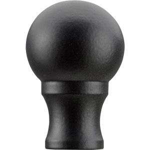 Aspen Creative 24018-31 Steel Lamp Finial in Oil Rubbed Bronze Finish, 1 3/8" (1 Pack)