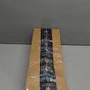 24-Inch Towel Bar Replacement Rod Spring End Wall Mount Replacement Towel Bar for Bathroom and Kitchen Towel Storage (white-1 piece)