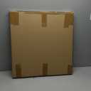 zoinart White Textured Canvas Wall Art, Hand Painted 3D Oil Painting on Canvas, 20 x 20 Inches Abstract Texture Artwork White Wall Decor (BL-061)