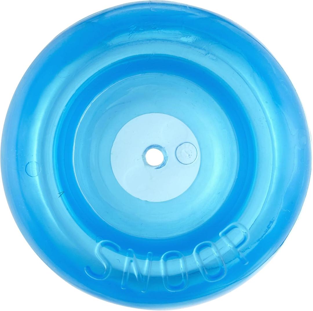 Outward Hound by Planet Dog Snoop Dog Toy TreatDispenser Puzzle Ball, Interactive Slow Feeder, Medium to Large Dogs, Bouncy & Mint-Infused, Blue, 5"