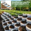 Hillside Planters for Slopes Set of 6(40" W X 14" H) PE Material, 40in x 14in