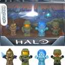 Little People Collector Halo Video Game Special Edition Set for Adults & Fans, 4 Character Figures in Display Gift Box