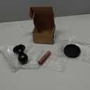 Espresso Distribution Tool Accessories - 53mm Spring Loaded Coffee Calibrated Tamper Kit with Needles, WDT Stainless Steel Espresso Stirrer Dosing Funnel Set for Barista Coffee Machines