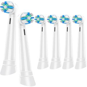 iO Replacement Heads Compatible with Oral B iO 2/3/4/5/6/7/8/9/10 Series Electric Toothbrush,Toothbrush Heads Compatible with Oral B iO,Gentle Gum Care Bristles for a Comfortable Clean,White