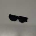 Cat Eye Sunglasses for Women, Black Frame with Gold Accent, Retro Style Novelty Eyewear