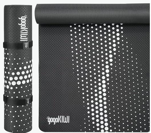 Gogo Kiwi Thick Yoga mat 1/2 Pilates and starting 45x30