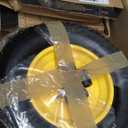 AR-PRO (2-PACK) 4.80/4.00-8" Tire and Wheel, 16" Pneumatic Tire Wheels with 3/4" Bearings and 3" Centered Hub for Wheelbarrow, Hand Truck, Garden Carts, Yard Wagon Dump Cart (Extra 5/8" Bearings)