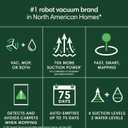 iRobot Roomba 105 Combo Robot Vacuum & Mop with AutoEmpty Dock - Self-Empties for 75 Days, Intense Power-Lifting Suction, LiDAR Navigation, Multiple Cleaning Modes, Avoids Mopping Carpet