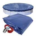 Robelle 30 ft Industrial Ultra Blue Pool Cover for Above Ground Pools